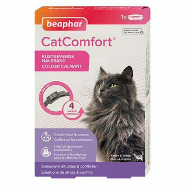 Collier calmant CatComfort aux phéromones pour chat et chaton
