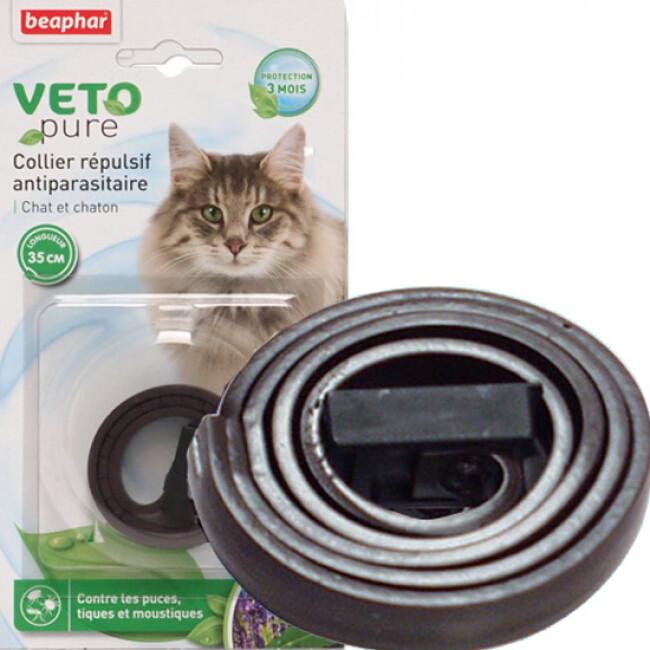 Collier Véto Nature Beaphar insectifuge pour chat