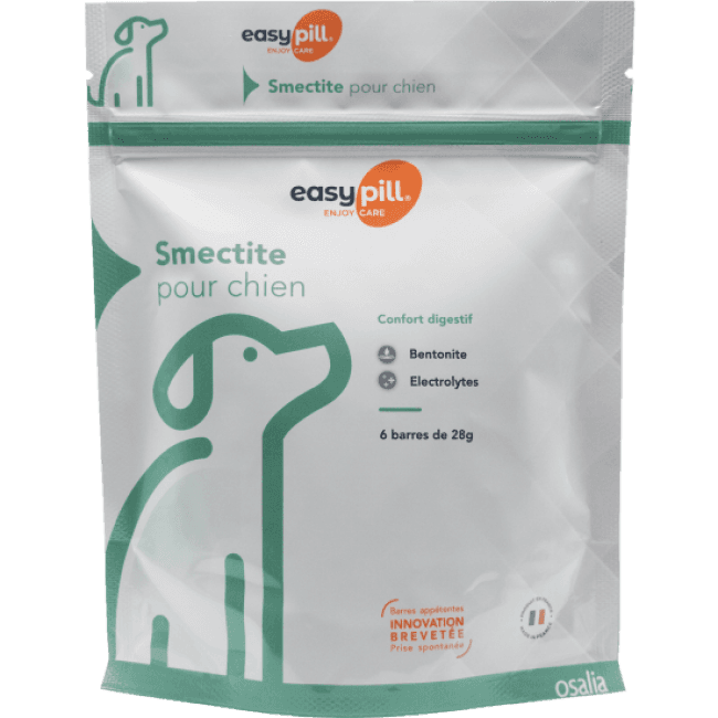 Complément alimentaire pour chien Easypill Smectite anti-diarrhée
