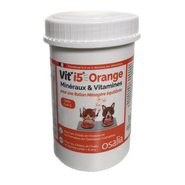 Complément alimentaire VIT'I5 Orange pour chien et chat adulte