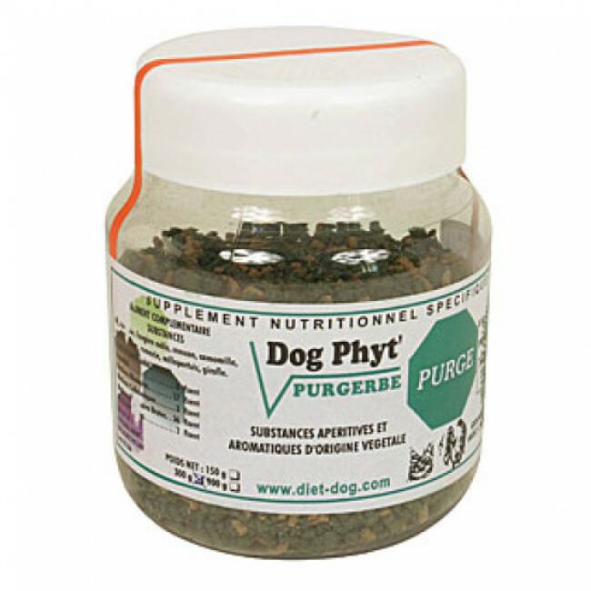 Complément nutritionnel aux plantes pour chiens et chats contre les parasites intestinaux Diet Dog