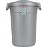 Conteneur à croquettes en plastique gris Zolux - 23 Litres
