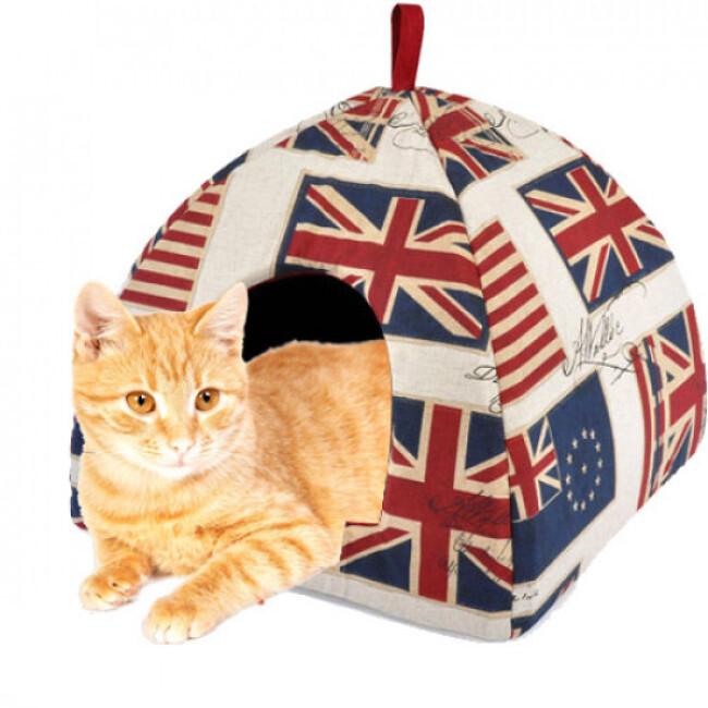 Couchage Dôme Tipi British pour chat