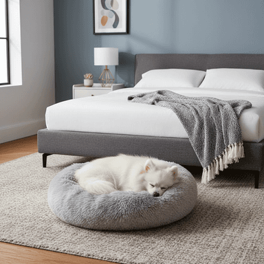 Coussin Krems Gris clair pour chien