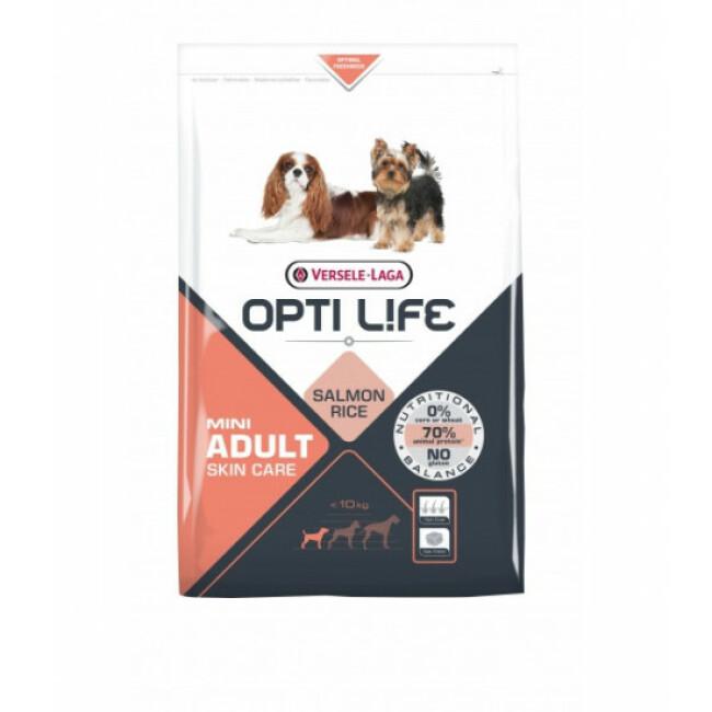 Croquettes pour chien adulte petite taille Opti Life Skin Care Sac 7,5 kg