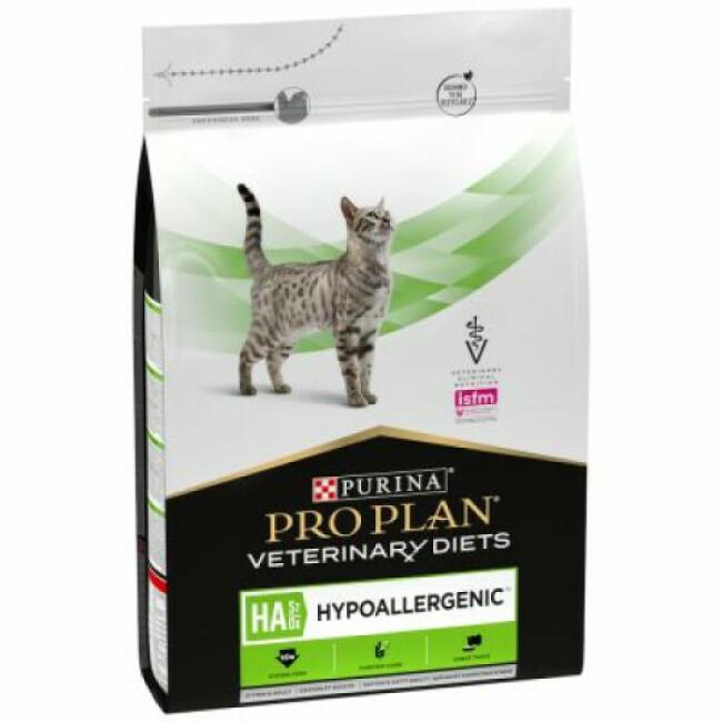 Croquettes hypoallergéniques pour chat Veterinary Diet HA St/Ox Pro Plan