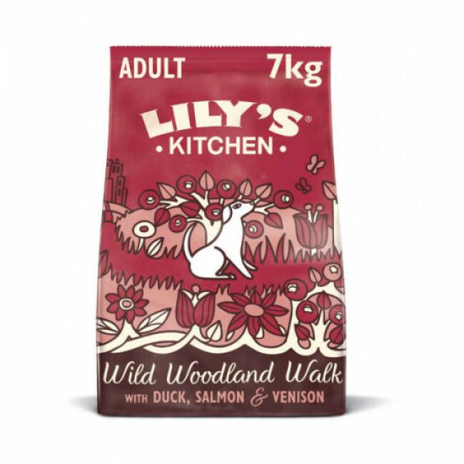 Croquettes Lily's Kitchen sans céréales au chevreuil et canard pour chien