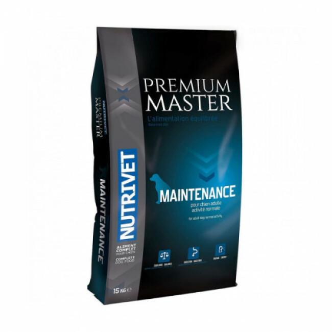 Croquettes Nutrivet Master Premium Maintenance pour chien