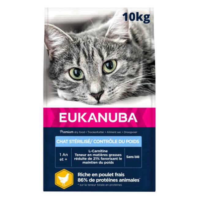 Croquettes pour chat adulte Eukanuba Light
