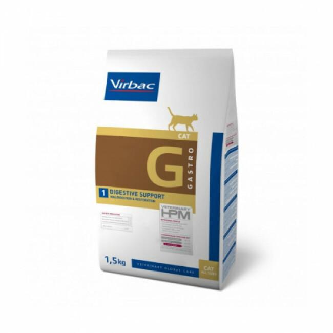 Croquettes pour chat Gastro Digestive Veterinary HPM Support Virbac