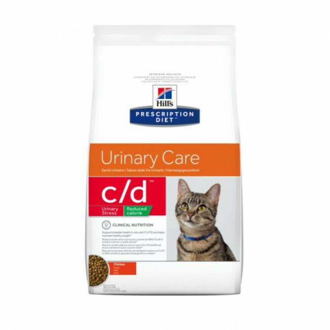 Croquettes pour chat Hill's Prescription Diet Feline C/D Urinary Care Reduced Calorie