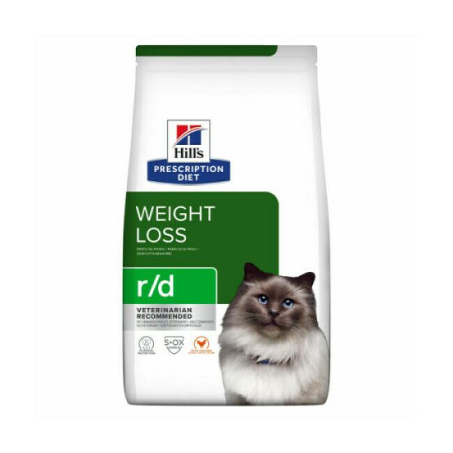 Croquettes pour chat Hill's Prescription Diet Feline Weight Reduction R/D