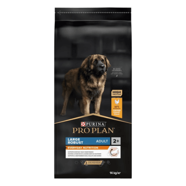 Croquettes pour chien adulte Pro Plan Large Robust Sensitive Skin sac 14 kg