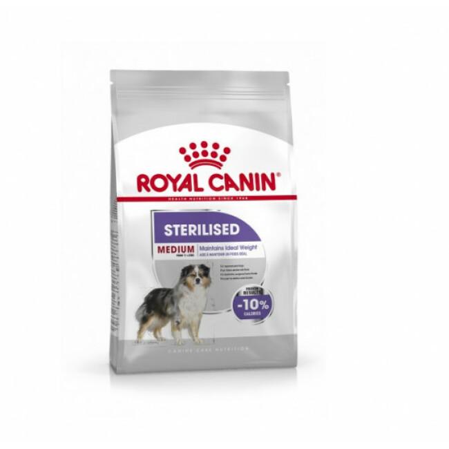 Croquettes pour chien adulte stérilisé de 11 à 25 kg Royal Canin Medium Adulte Sterilised