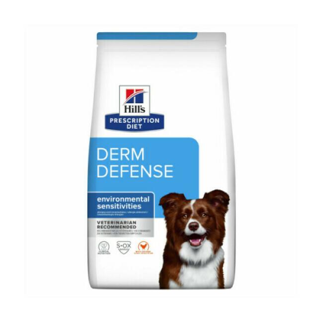 Croquettes pour chien Hill's Prescription Diet Canine Derm Defense