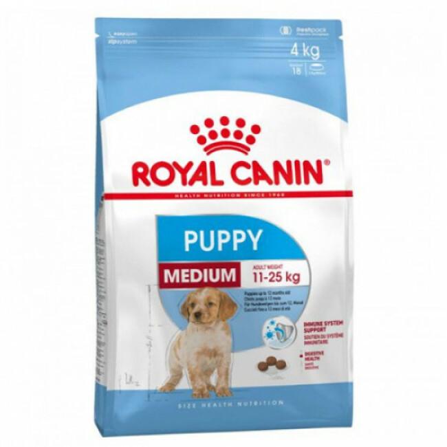 Croquettes Royal Canin Puppy Medium pour chiot moyen de 2 à 12 mois