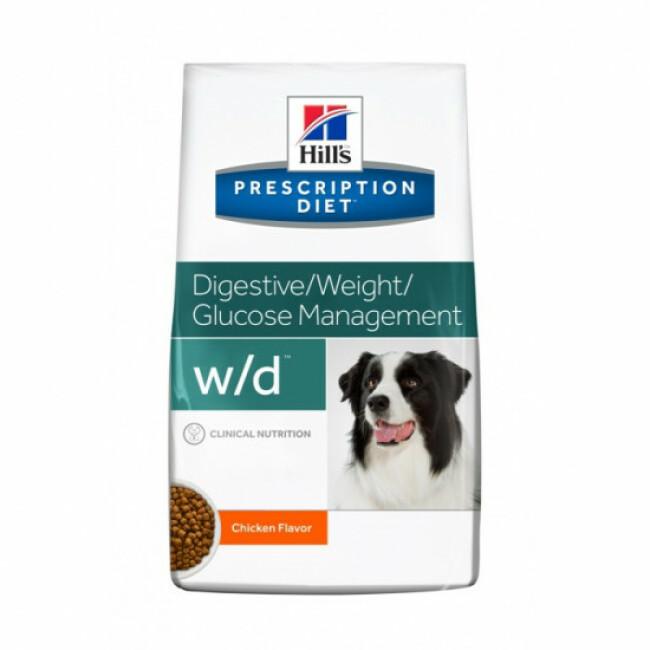 Croquettes pour chien Prescription Diet Canine W/D Hill's