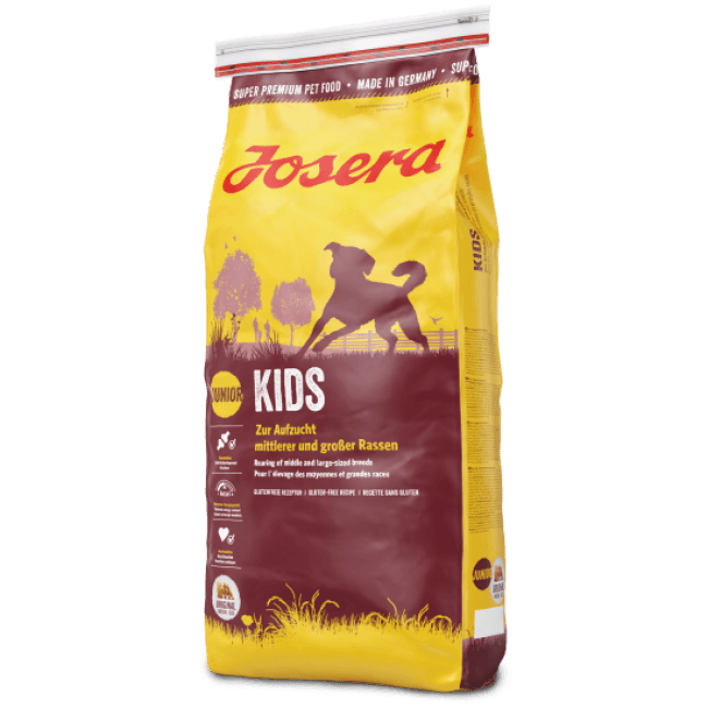 Croquettes Josera Kids pour chiot de moyenne et grande taille - Sac 15 kg