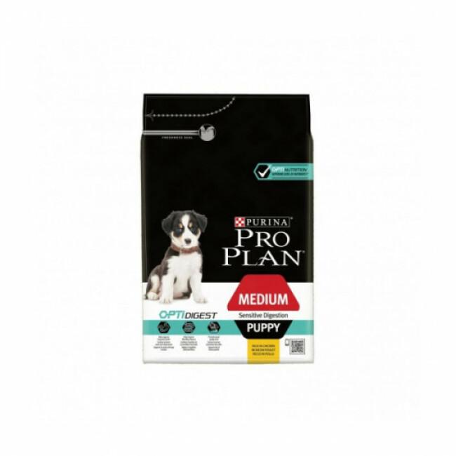 Croquettes pour chiot Pro Plan Medium Puppy Sensitive Digestion OptiDigest
