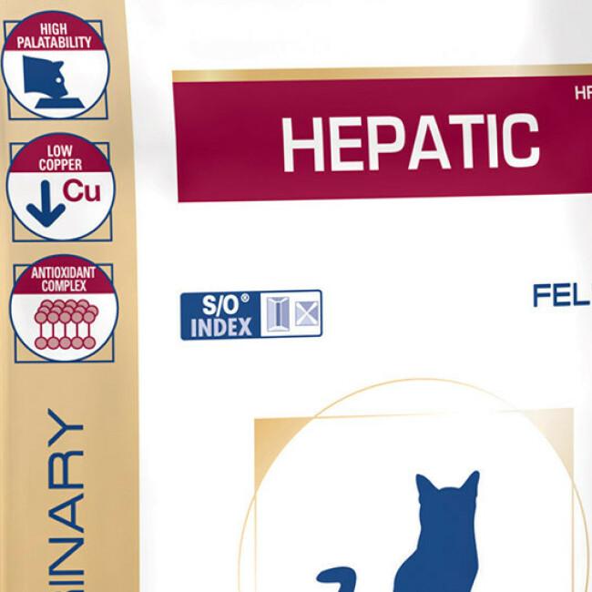 Croquettes Veterinary Diet Hepatic HF 26 pour chat Royal Canin Sac 2 kg