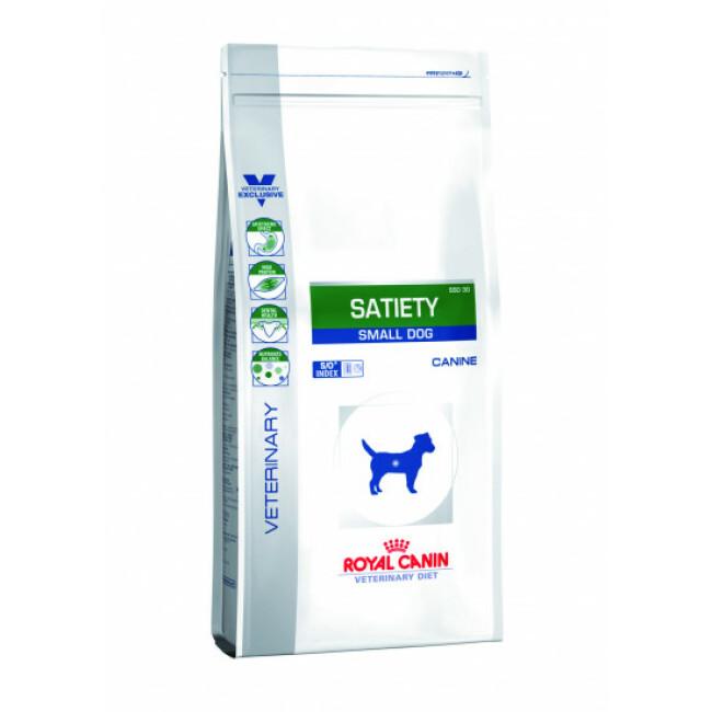 Croquettes Veterinary Diet Satiety pour chien de petite race Royal Canin