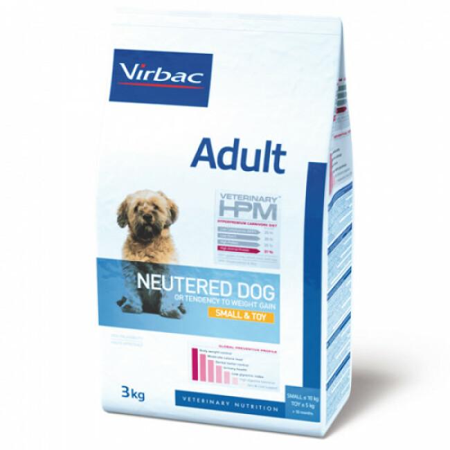 Croquettes Virbac Adult Neutered Dog Small et Toy