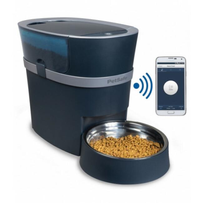 Distributeur de croquettes connecté pour chiens et chats Smart Feed Petsafe