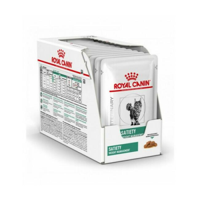 Emincés Royal Canin Veterinary Diet Satiety Support Weight Management pour chat