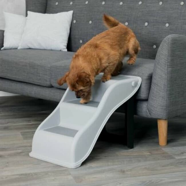 Escalier pliable Trixie en plastique pour chien et chat