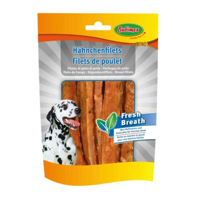 Filets de poulet Bubimex Fresh Breath pour chien