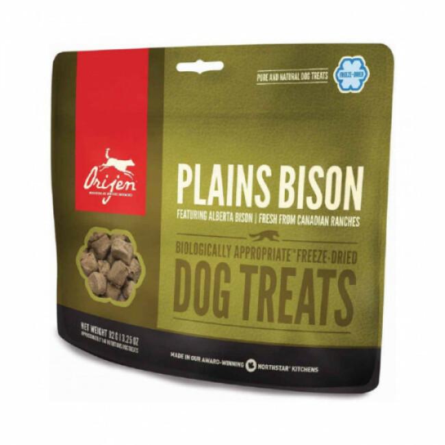 Friandises pour chien Orijen Plains Bison Treats Sachet 92 g