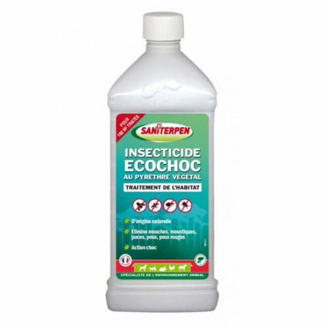 Insecticide puissant naturel concentré Ecochoc 1L Saniterpen