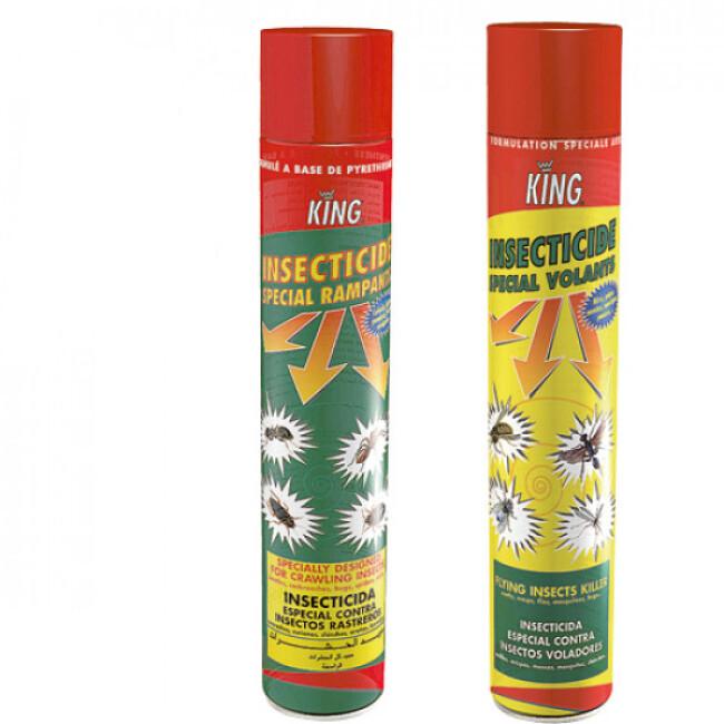 King aérosol insecticide
