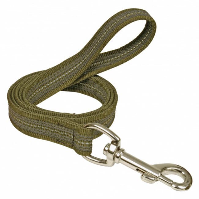 Laisse réfléchissante souple avec poignée