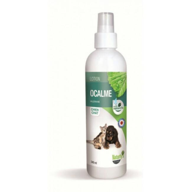 Lotion bio anti stress pour chien et chat Ocalme Naturlys 240 ml