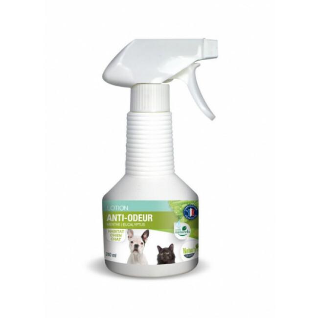 Lotion pour chat et chien anti-odeur Bio Naturlys 240 ml