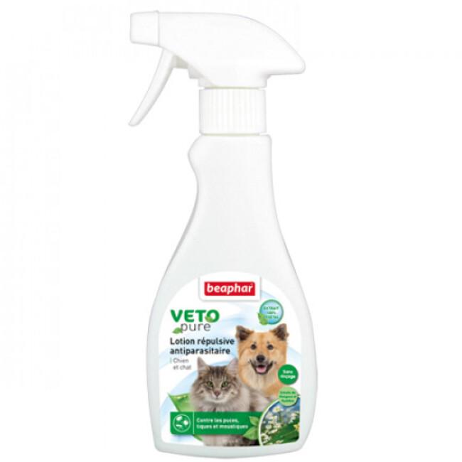 Lotion Vétopure Beaphar insectifuge pour chien et chat
