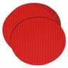 Marqueurs plats pour sports canins diamètre 15 cm lot de 6 - rouge