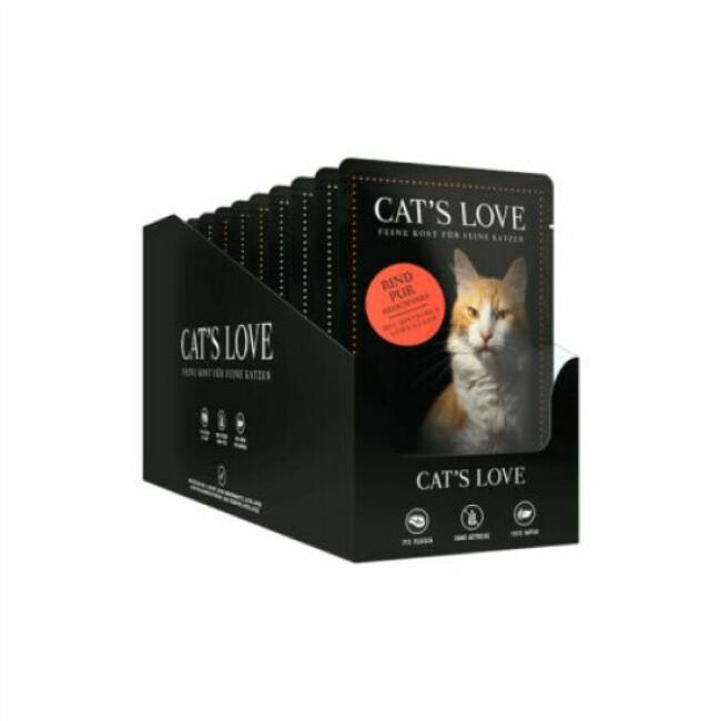 Multipack pâtée naturelle pour chat Cat's Love sachets de 85g