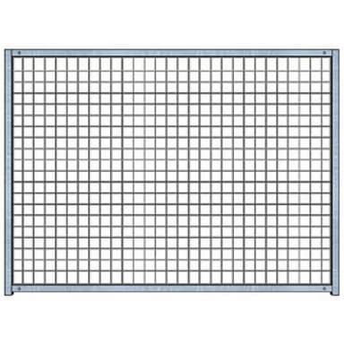 Panneau grillagé pour enclos chiot