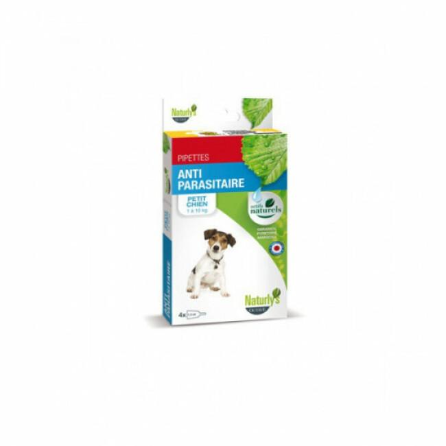 Pipettes Naturalys antiparasitaires pour chien Insect Plus