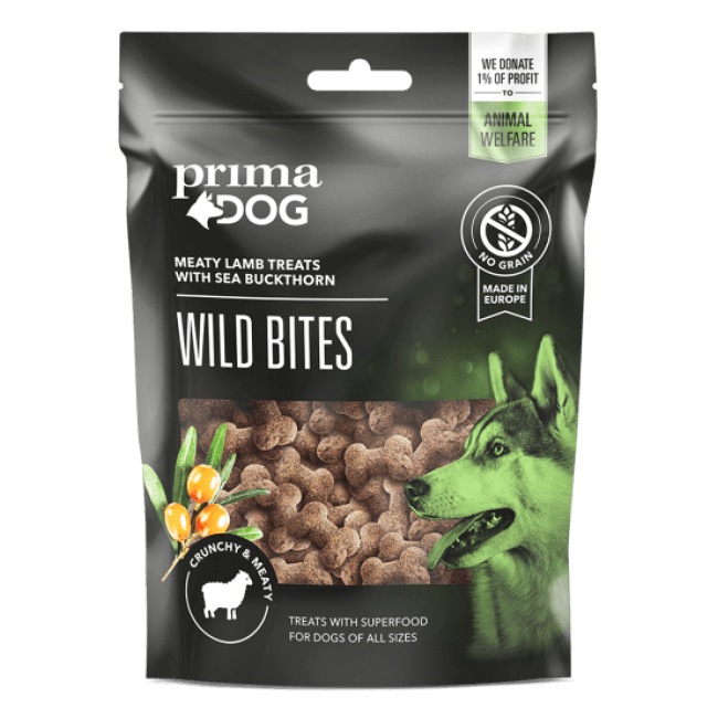 Snack PrimaDog Wild bites pour chien