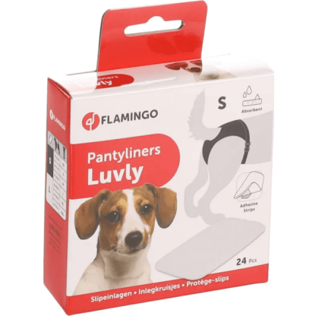 Protections de rechange pour culotte hygiénique pour chienne Flamingo