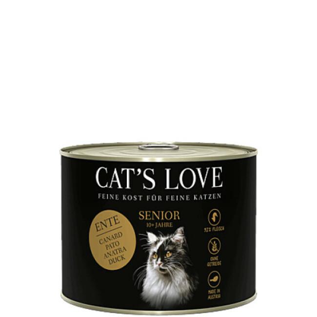Pâtée en boîte pour chat senior Cat's Love