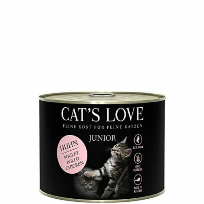 Pâtée en boîte pour chaton Cat's Love