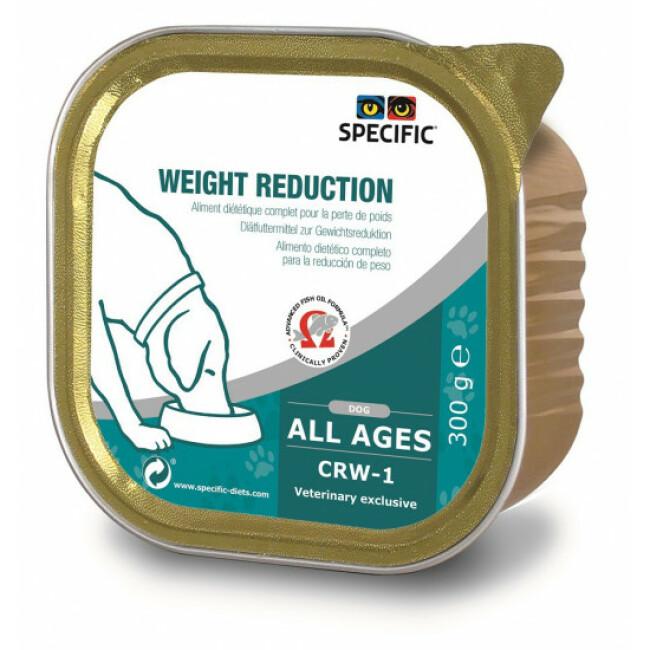 Pâtée pour chien CRW-1 Weight Reduction Specific 6 boîtes de 300 g