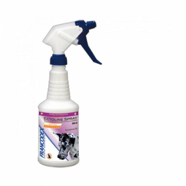 Pulvérisateur anti parasitaire Ectoline en spray pour chien
