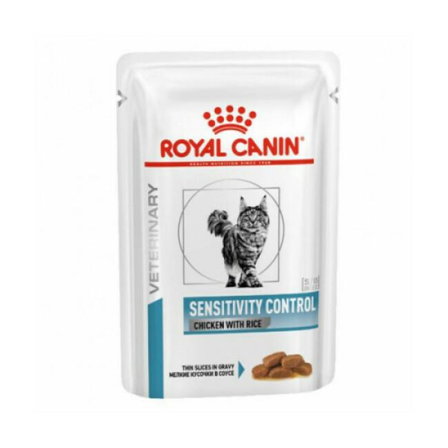 Sachet repas Royal Canin Veterinary Diet Sensitivity Control pour chat