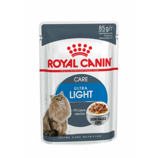 Sachets pour chats Royal Canin Ultra Light 10
