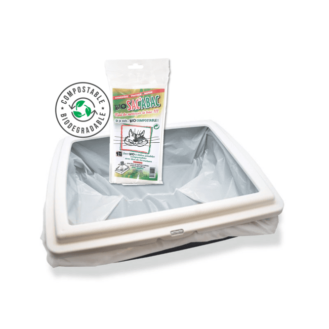 Sacs pour bacs à litières bio compostables   BIO SAC'ABAC